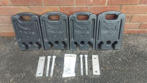 bobcat skid steer counterweight|skid steer counterweights for sale.